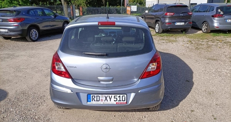 Opel Corsa cena 12900 przebieg: 225203, rok produkcji 2008 z Jedwabne małe 46